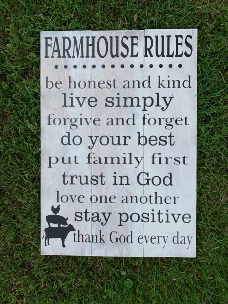 213 - Farmhouse Rules