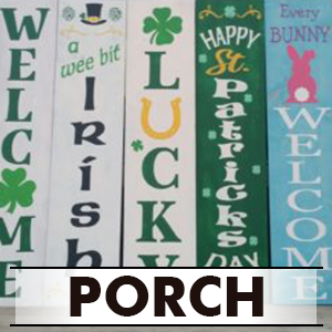 Porch Signs