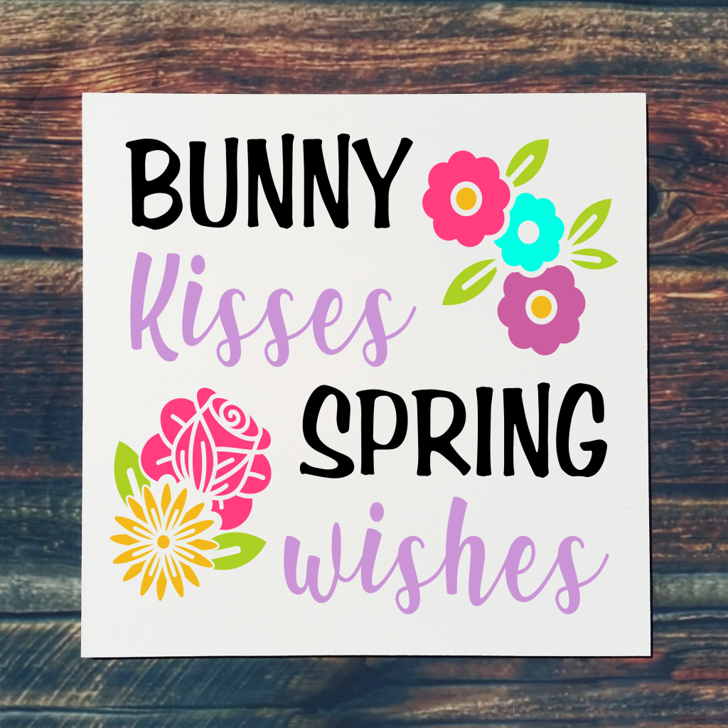 713 - Bunny Kisses Spring Wishes